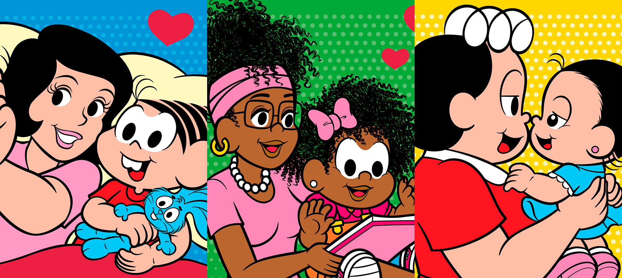 Personagens da Turma da Mônica estrelam campanha de vacinação da Unicef