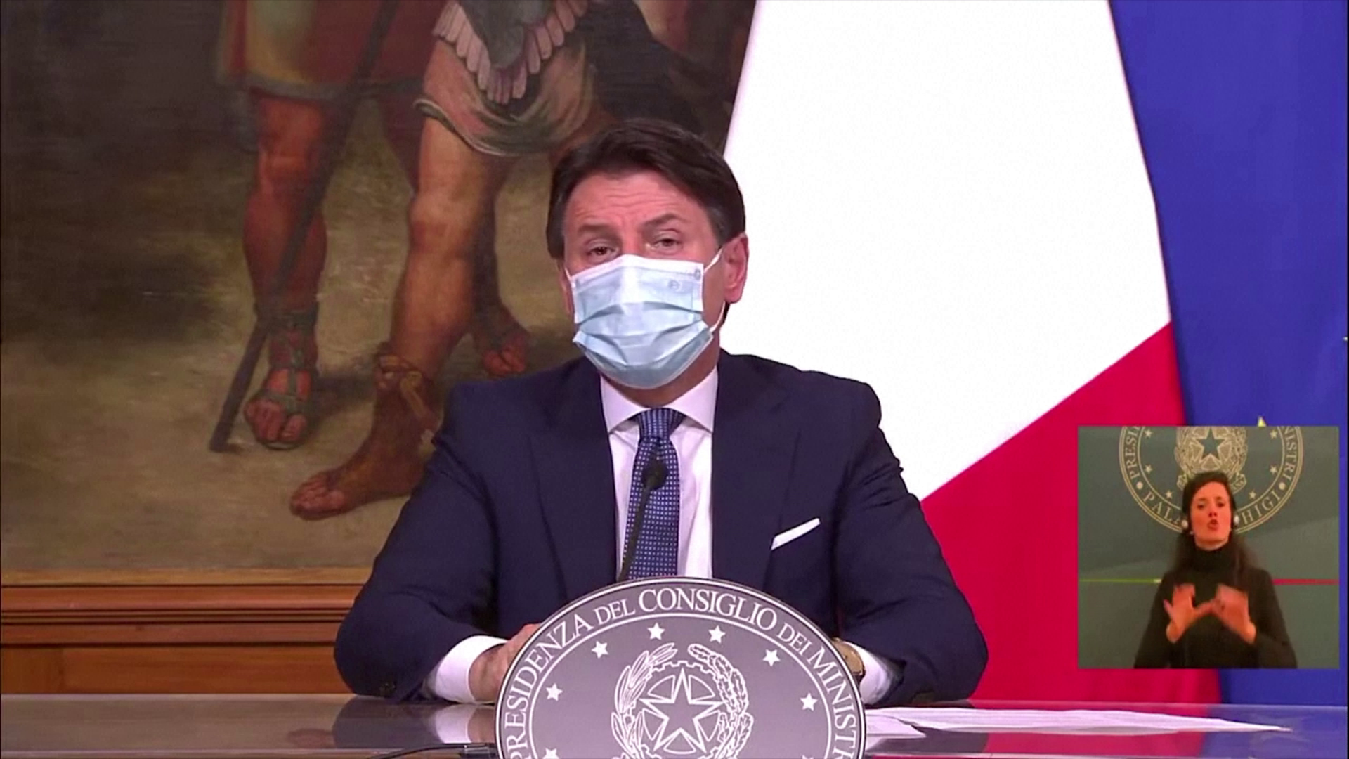 Premiê da Itália, Giuseppe Conte, pediu responsabilidade aos italianos