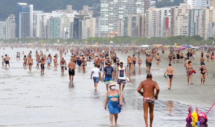 Praia do Gonzaga - Santos (SP)