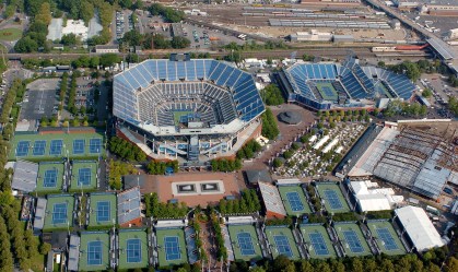 Nova York construirá hospital de campanha nas quadras de tênis do US Open