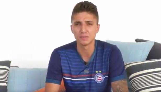 Bahia divulgou vídeo de Ramírez se defendendo de acusações de racismo