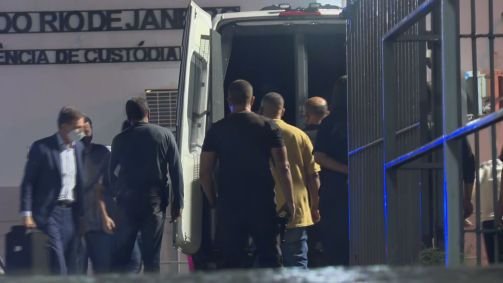 Marcelo Crivella no presídio de Benfica, na Zona Norte do Rio (22.dez.2020)