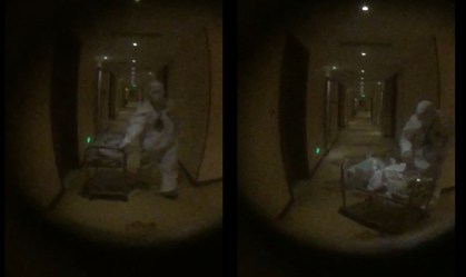 Sacola com comida na maçaneta: brasileiro relata quarentena em hotel na China