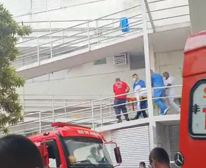 Incêndio atinge hospital particular em São Gonçalo