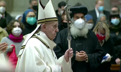 Papa Francisco na Missa do Galo 