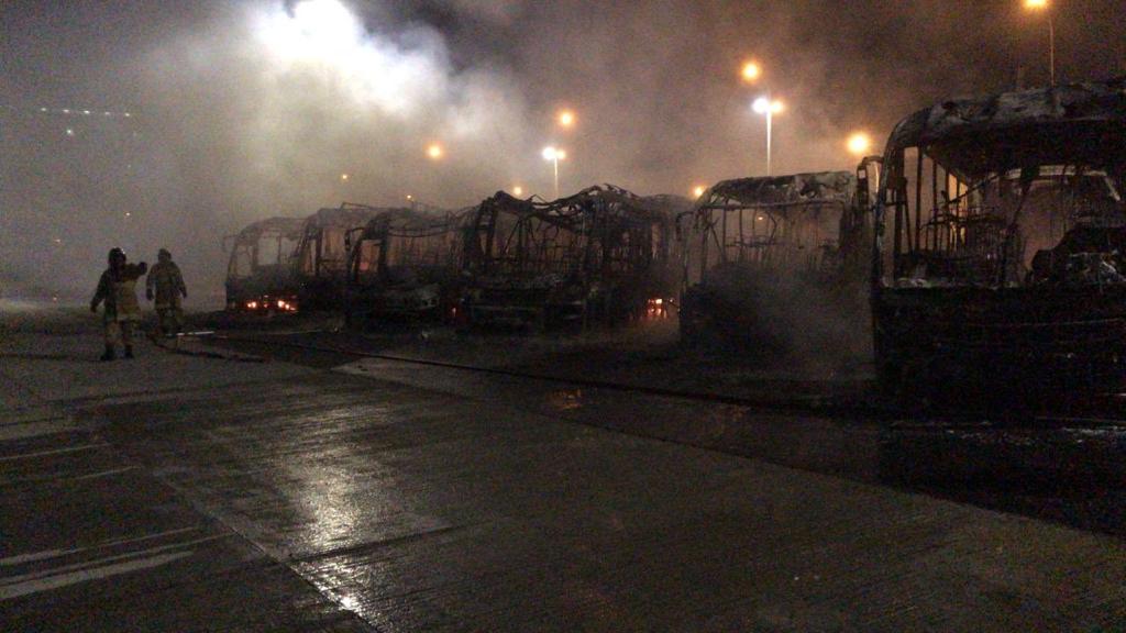 incêndio BRT