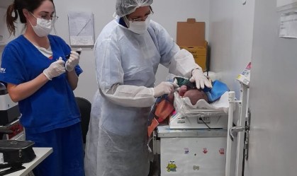 Bebê é encontrado em caixa de papelão em Goiânia