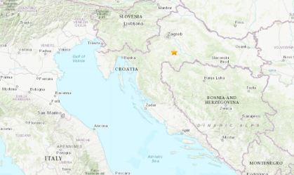 Terremoto de magnitude 5,2 atinge região central da Croácia