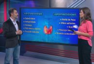Problemas de tireoide influenciam no equilíbrio hormonal
