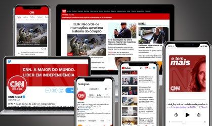 CNN fecha 2020 com maior crescimento no digital entre canais de notícia