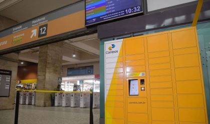 Armário inteligente dos Correios