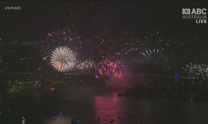 Sidney, na Austrália, tem queima de fogos para celebrar a chegada de 2021