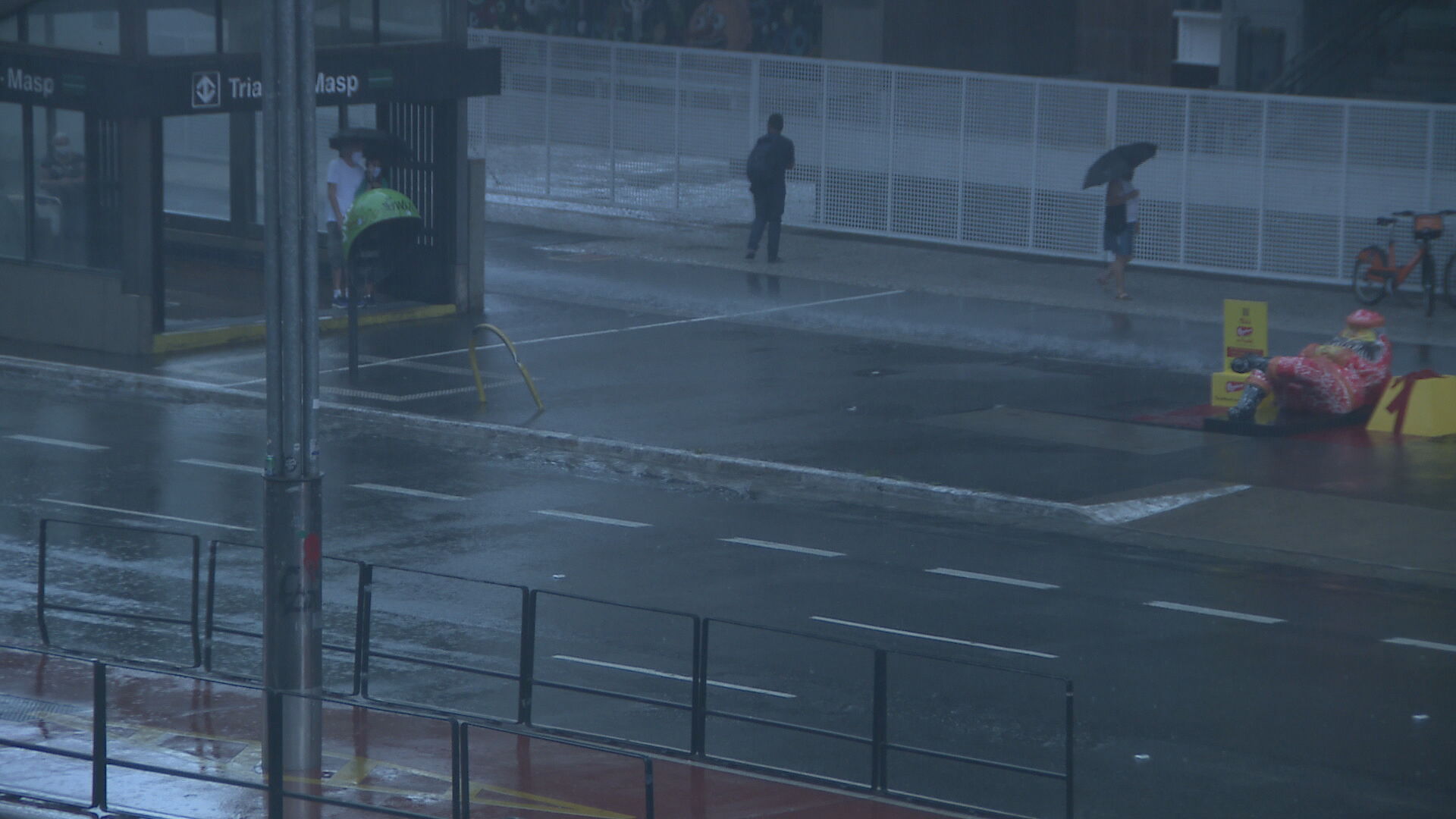 Chuva em São Paulo - 01/01/2021