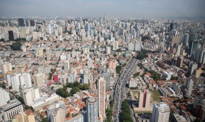 Vista aérea de São Paulo