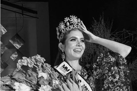 A modelo Ximena Hita, que concorria a Miss México 2021