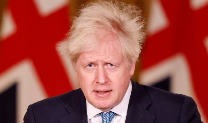 O primeiro-ministro do Reino Unido, Boris Johnson