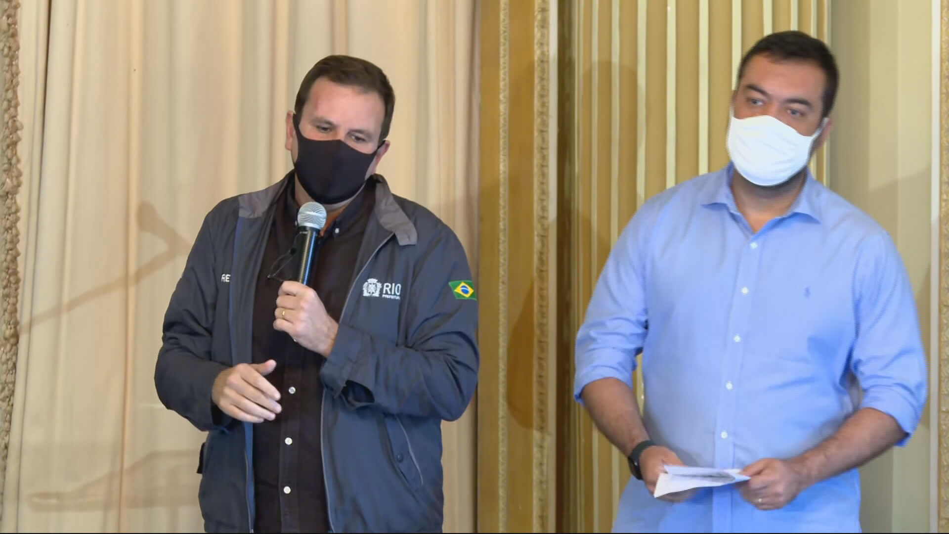 Paes e Castro dizem que vacinação no Rio começa ainda em janeiro