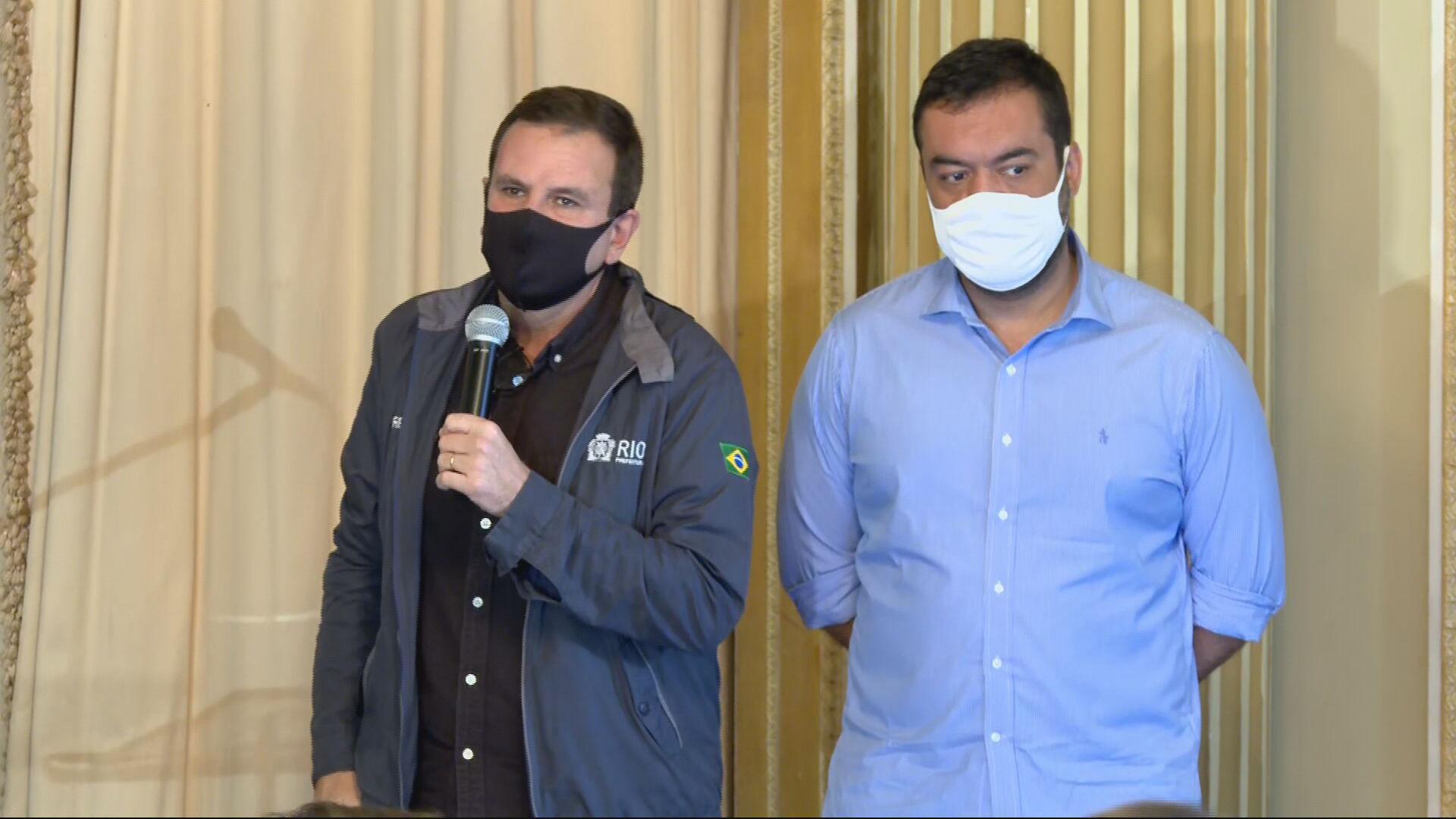 Paes e Castro dizem que vacinação no Rio começa ainda em janeiro (03 jan. 2020)
