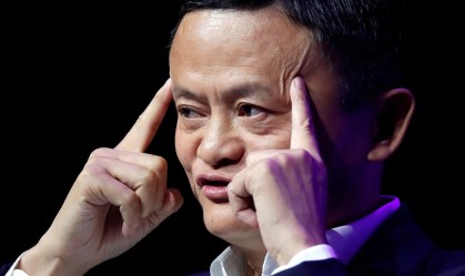 Jack Ma, fundador do Alibaba, fala em evento em Paris, França 16/05/2019