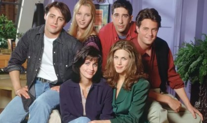 Os protagonistas do seriado Friends