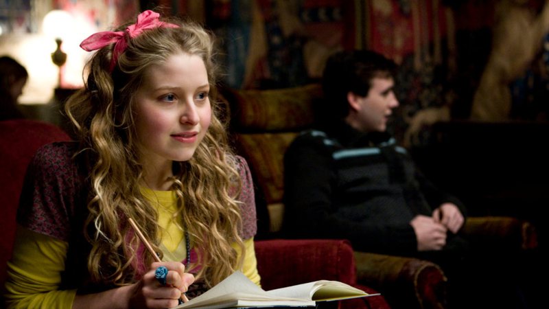 Jessie Cave em "Harry Potter"