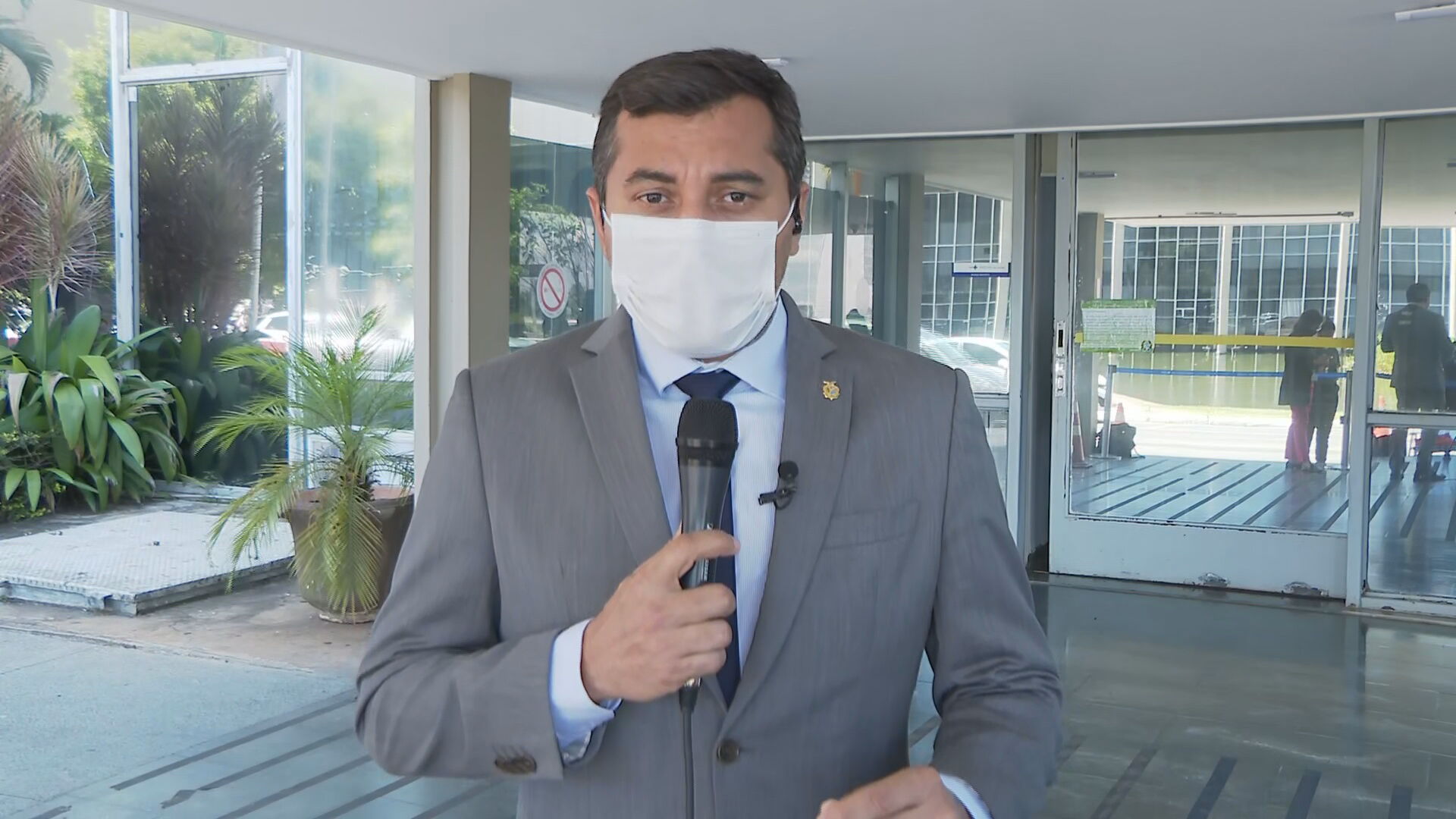 O governador do Amazonas, Wilson Lima (PSC) (06.jan.2021)