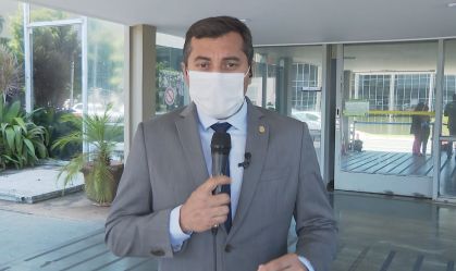 O governador do Amazonas, Wilson Lima (PSC) (06.jan.2021)