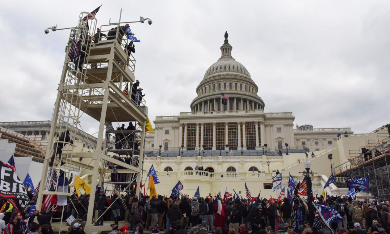 Manifestantes Trump