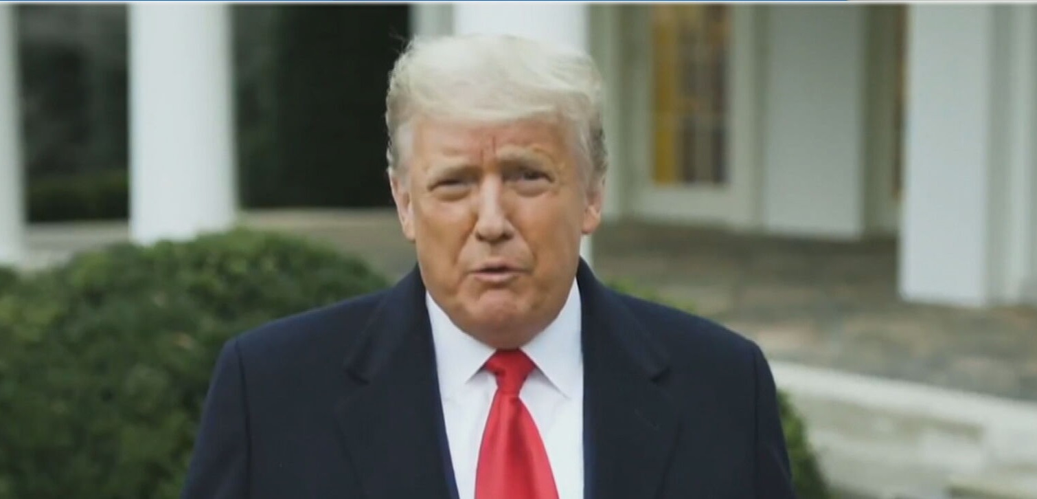 Donald Trump publica vídeo nas redes sociais após apoiadores invadirem Congresso