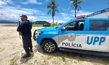 Viatura de polícia do Rio de Janeiro
