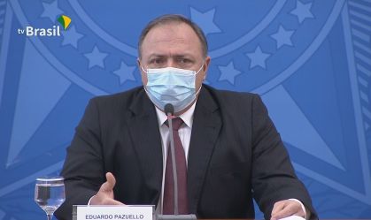 Eduardo Pazuello, ministro da Saúde