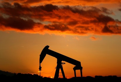 Bombeamento de petróleo em Scheibenhard, França 06/10/2017