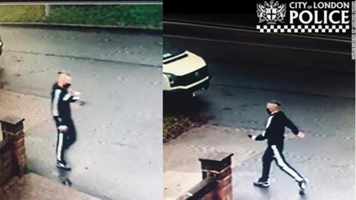 Polícia de Londres divulgou imagens de câmeras de segurança e pediu ajuda ao púb