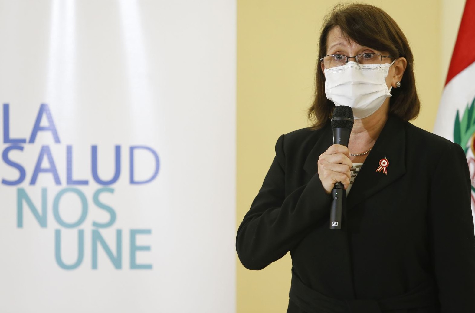 Ministra da saúde do Peru,Pilar Mazzetti