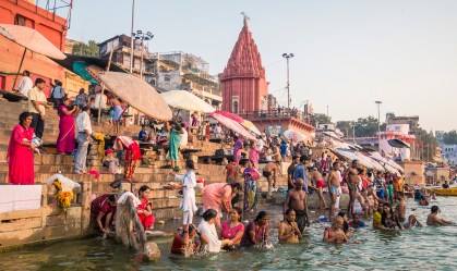 Rio Ganges, na Índia