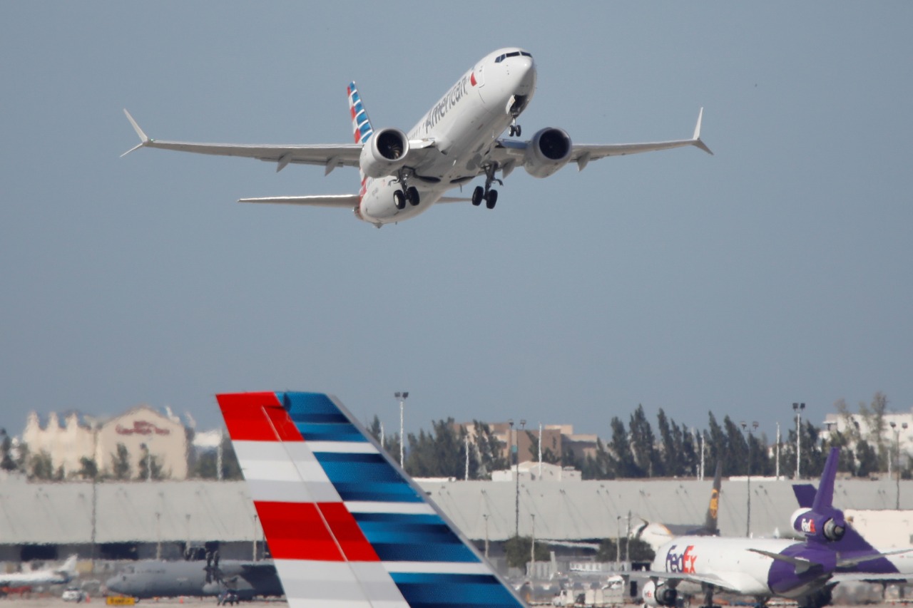 Boeing 737 MAX retoma voos nos EUA 29/12/2020 