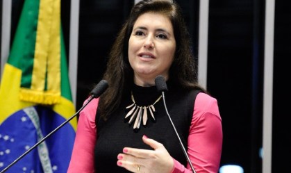 Bancada do Podemos fará sabatina com Tebet antes de definir apoio no Senado