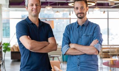 Fernando Miranda, da Easynvest, e Felipe Soutto-Maior, da Vérios