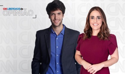 Caio Coppolla e Rita Lisauskas estreiam no quadro 'Liberdade de Opinião'
