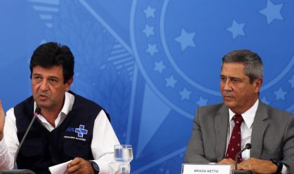 Mandetta: fico feliz que o presidente constate que medidas estão contendo casos