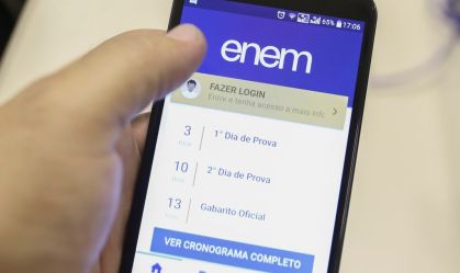 Segundo dia de prova do Enem Digital tem mais de 70% de participantes ausentes