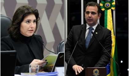 Em disputa pelo Senado, Pacheco contabiliza 46 votos; Tebet tem 29