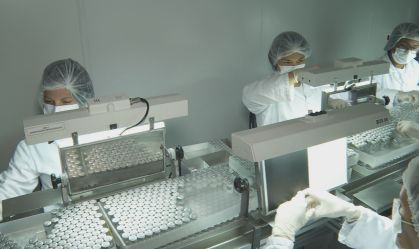 Produção da Coronavac no Instituto Butantan (14.jan.2021)