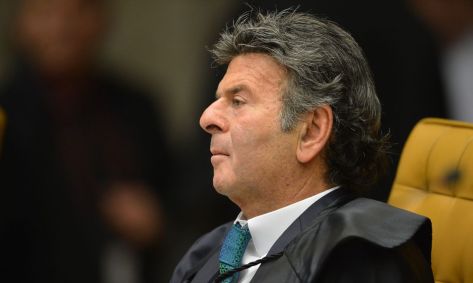 O ministro Luiz Fux, do Supremo Tribunal Federal (STF)