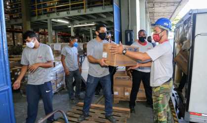 Distribuição de seringas e agulhas