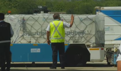 Segundo lote da Sputnik V chega à Argentina