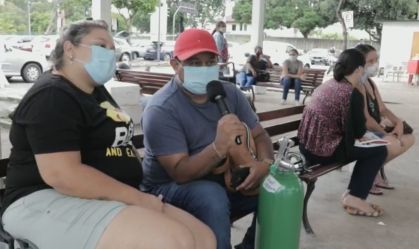 Amazonense compra cilindro de familiares de paciente que morreu 