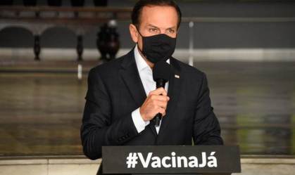 Cinco dias atrás, Doria pediu "ajuda" ao governo federal por insumos da China