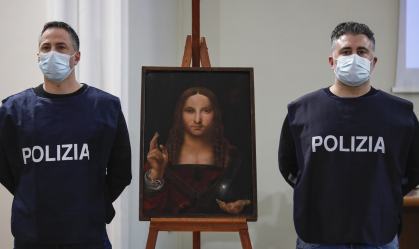 Polícia italiana recupera cópia roubada de Da Vinci de 500 anos