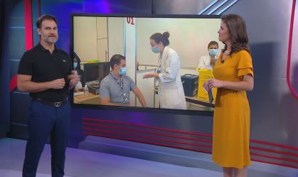 O neurocirurgião Fernando Gomes conta como foi tomar vacina contra a Covid-19